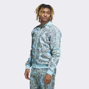 JEREMY SCOTT MONEY PRINT TRACK JACKET (GENDER NEUTRAL)